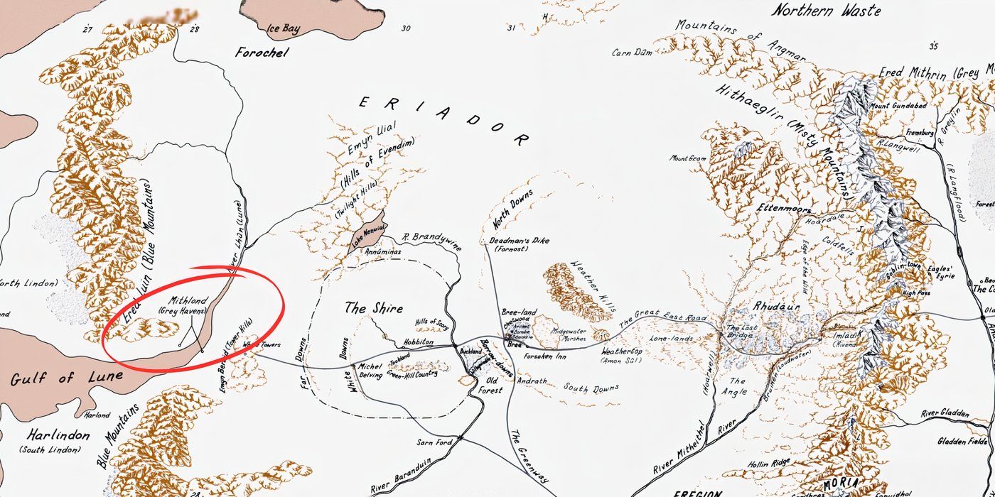 The Lord Of The Rings Map Explained: All Middle-Earth Locations