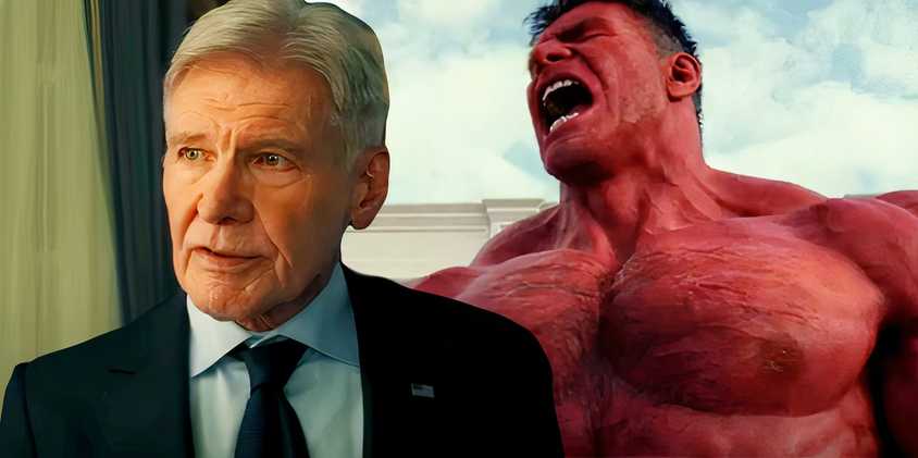 Harrison Ford and Red Hulk in the MCU