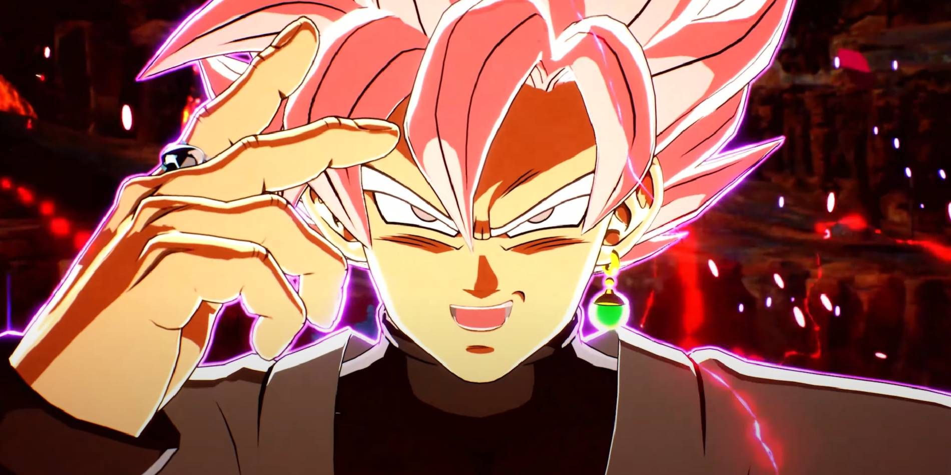 Introducción al personaje de Dragon Ball Sparking Zero Goku Black Super Saiyan Rose