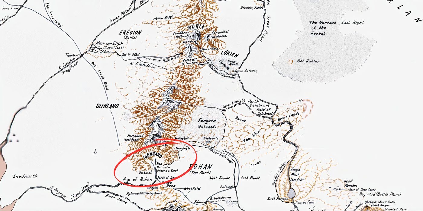 The Lord Of The Rings Map Explained: All Middle-Earth Locations