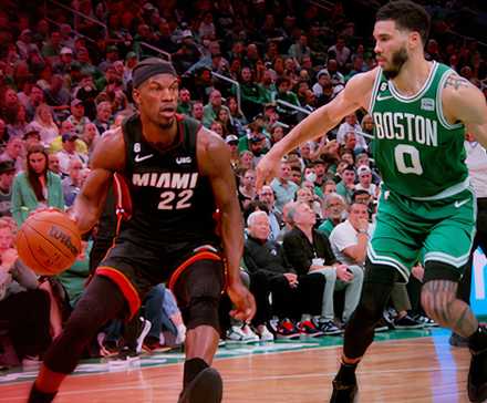 Джимми Батлер и Джейсон Тейтум в Netflix Starting 5