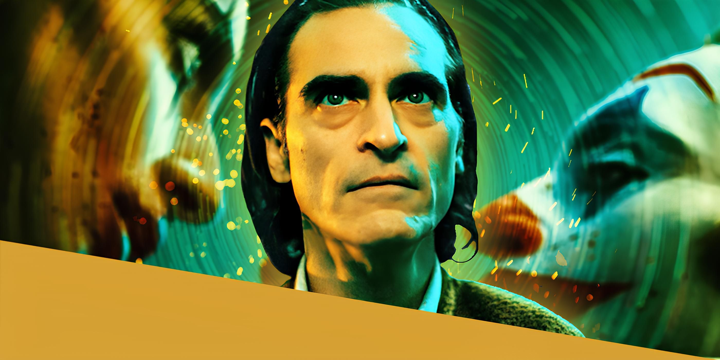 Хоакин Феникс в роли Артура Флек в компании Джокера и Леди Гага в роли Харли Квин