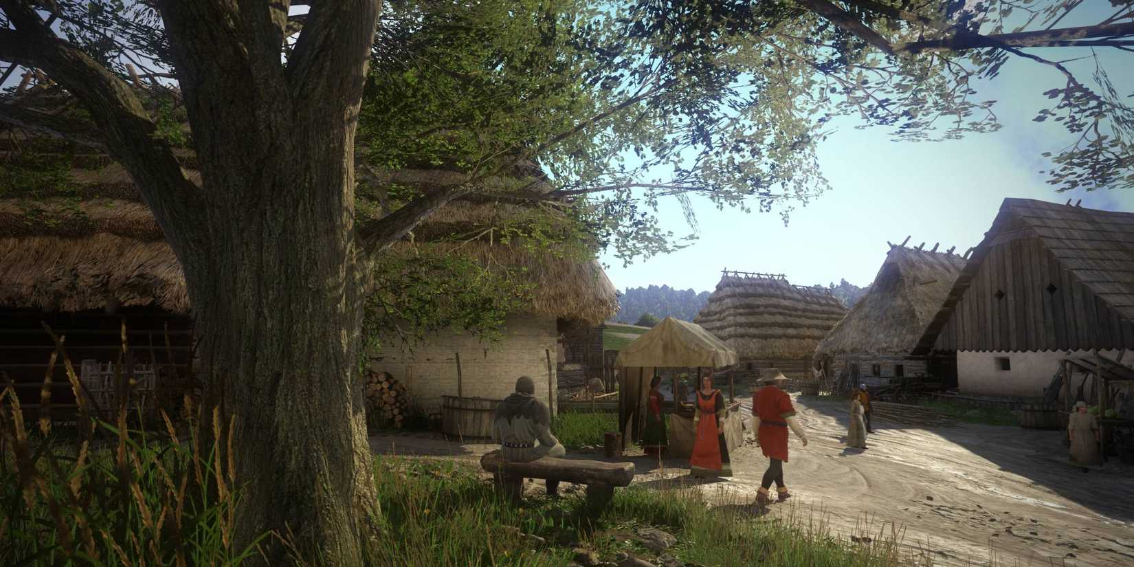 A village in Kingdom Come Deliverance.