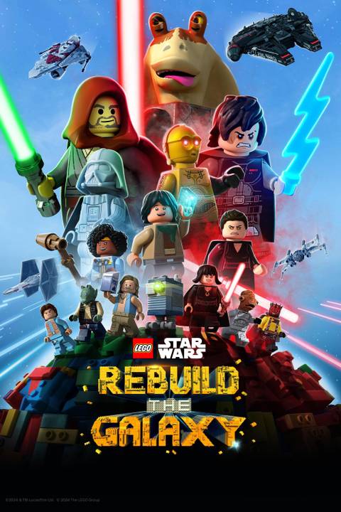 LEGO Star Wars: Rebuild the Galaxy (2024) TV Show Poster