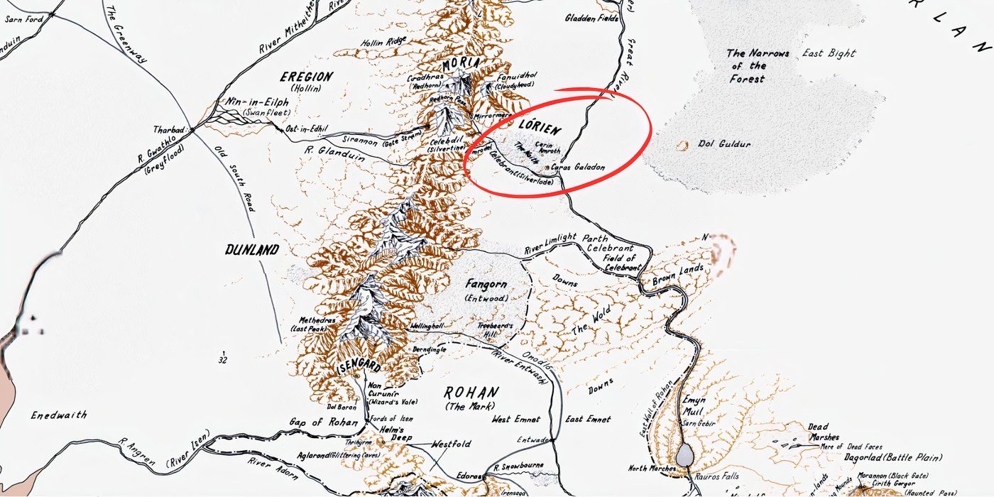 Explicación del mapa del Señor de los Anillos: todas las ubicaciones de la Tierra Media