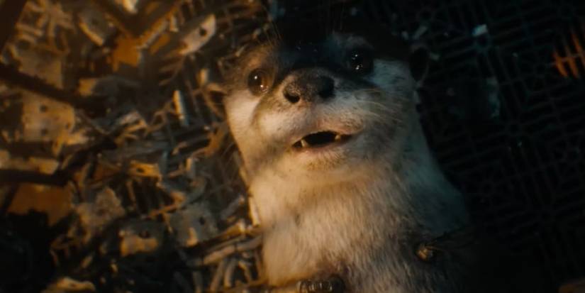 Lyla looking up in Guardians Of The Galaxy Vol. 3