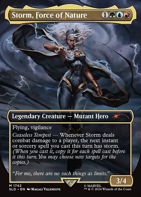 Storm, Force of Nature MTG card.