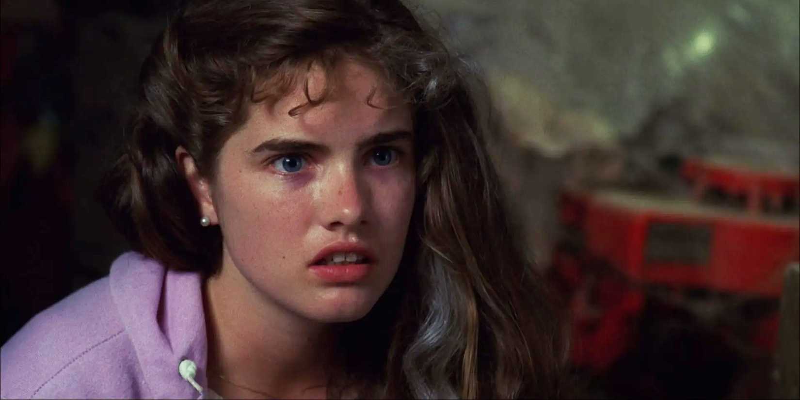 Nancy Thompson (Heather Langenkamp) With Her Gray Streak In A Nightmare On Elm Street
