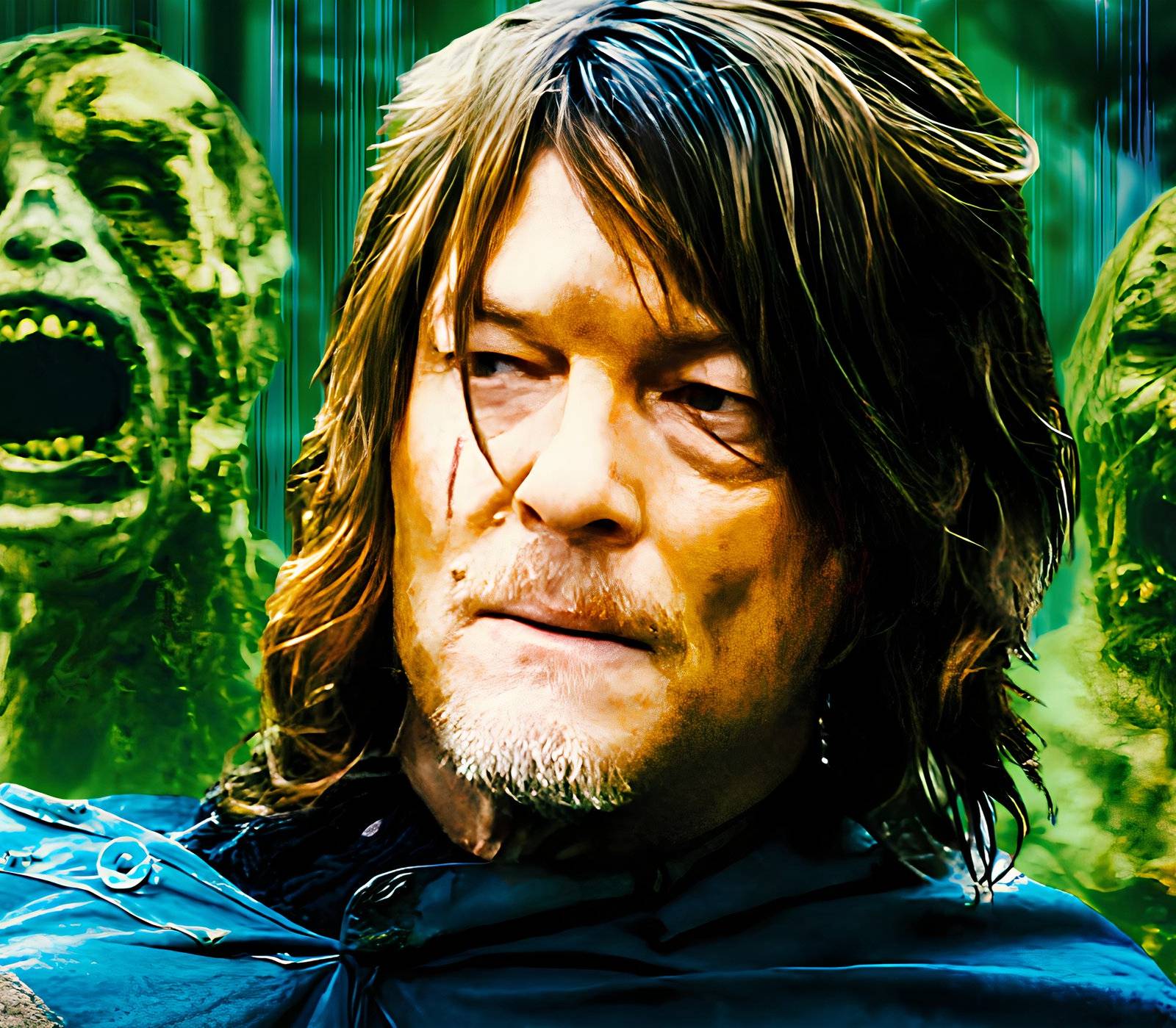 Style3 T-Shirt Donna The Walking Dead Dixon | Zombie Halloween | Grigio Melange Taglia S | 100% Cotone Premium Oeko-Tex