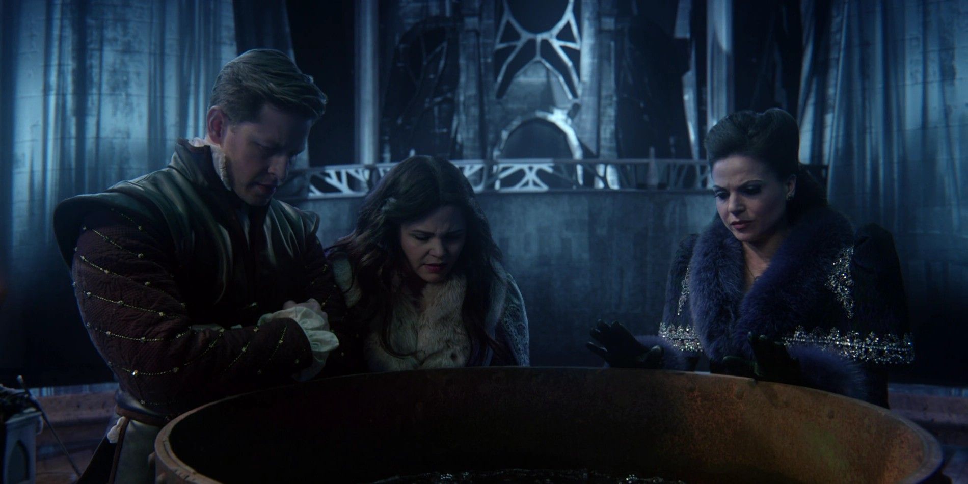 Charming, Snow, and Regina in Once Upon A Time episode 