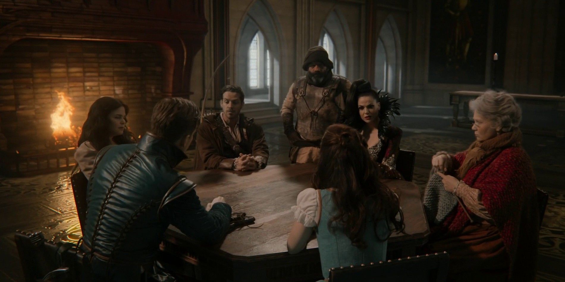 The council meeting in Once Upon A Time episode 