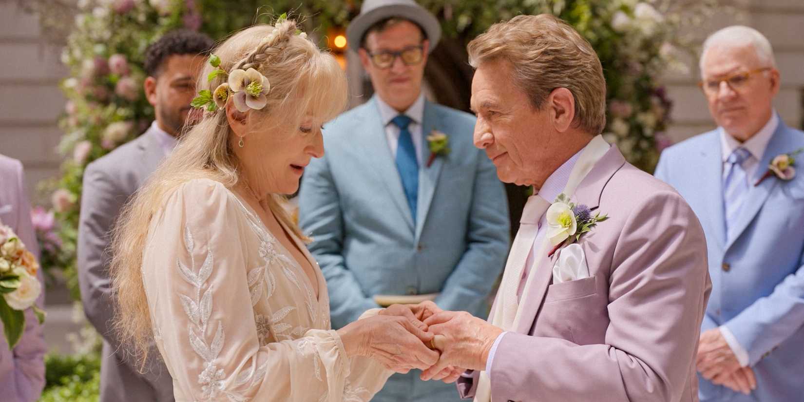 Meryl Streep e Martin Short em cena de Only Murders in the Building