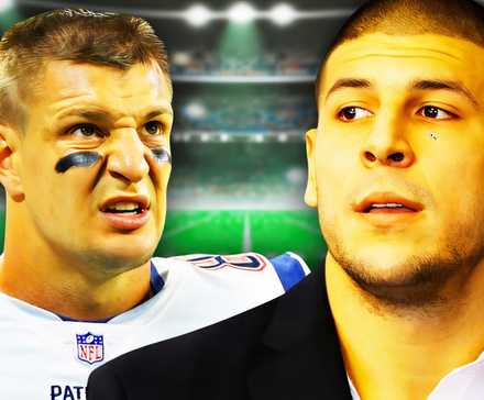 Реальные Роб Гронковски и Эйрон Хэрнад