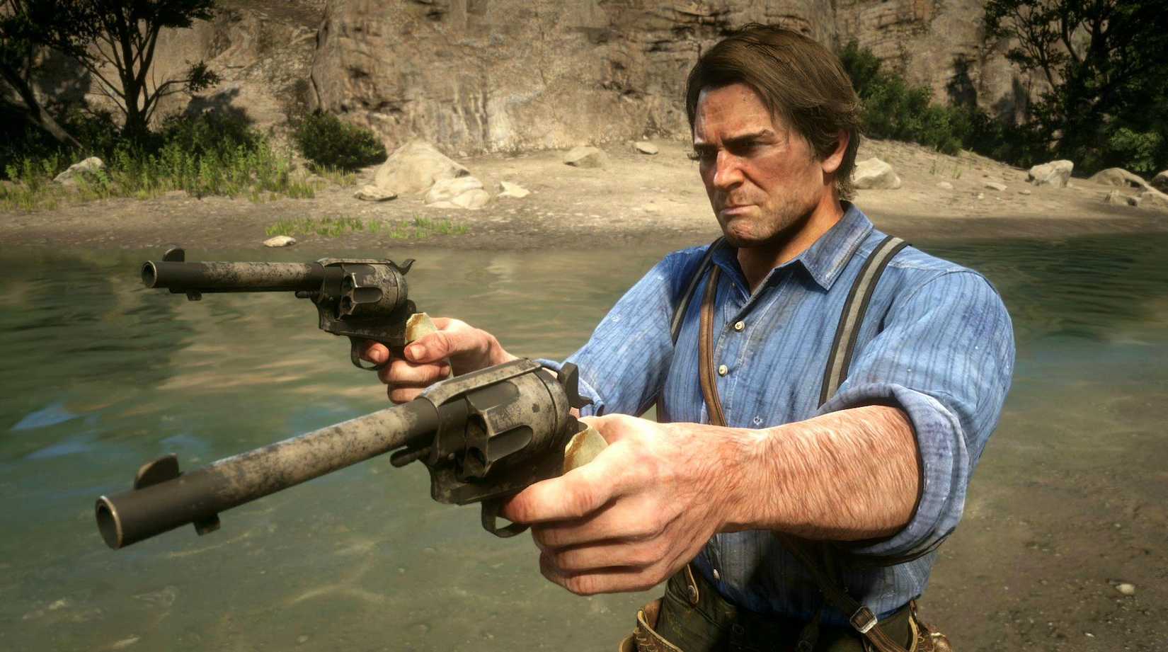 Red Dead Redemption 2 John's Cattleman Revolver