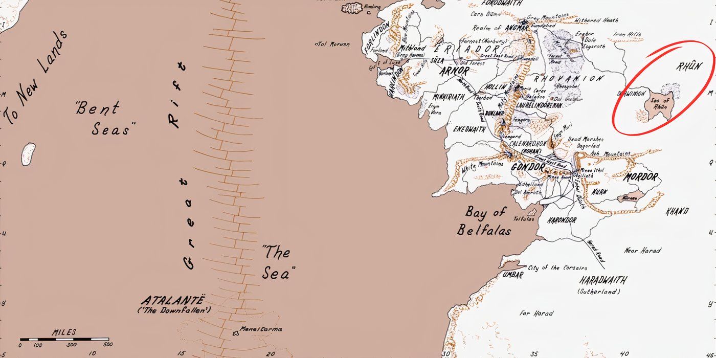 The Lord Of The Rings Map Explained: All Middle-Earth Locations