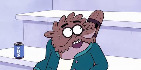 Rigby in Regular Show's finale