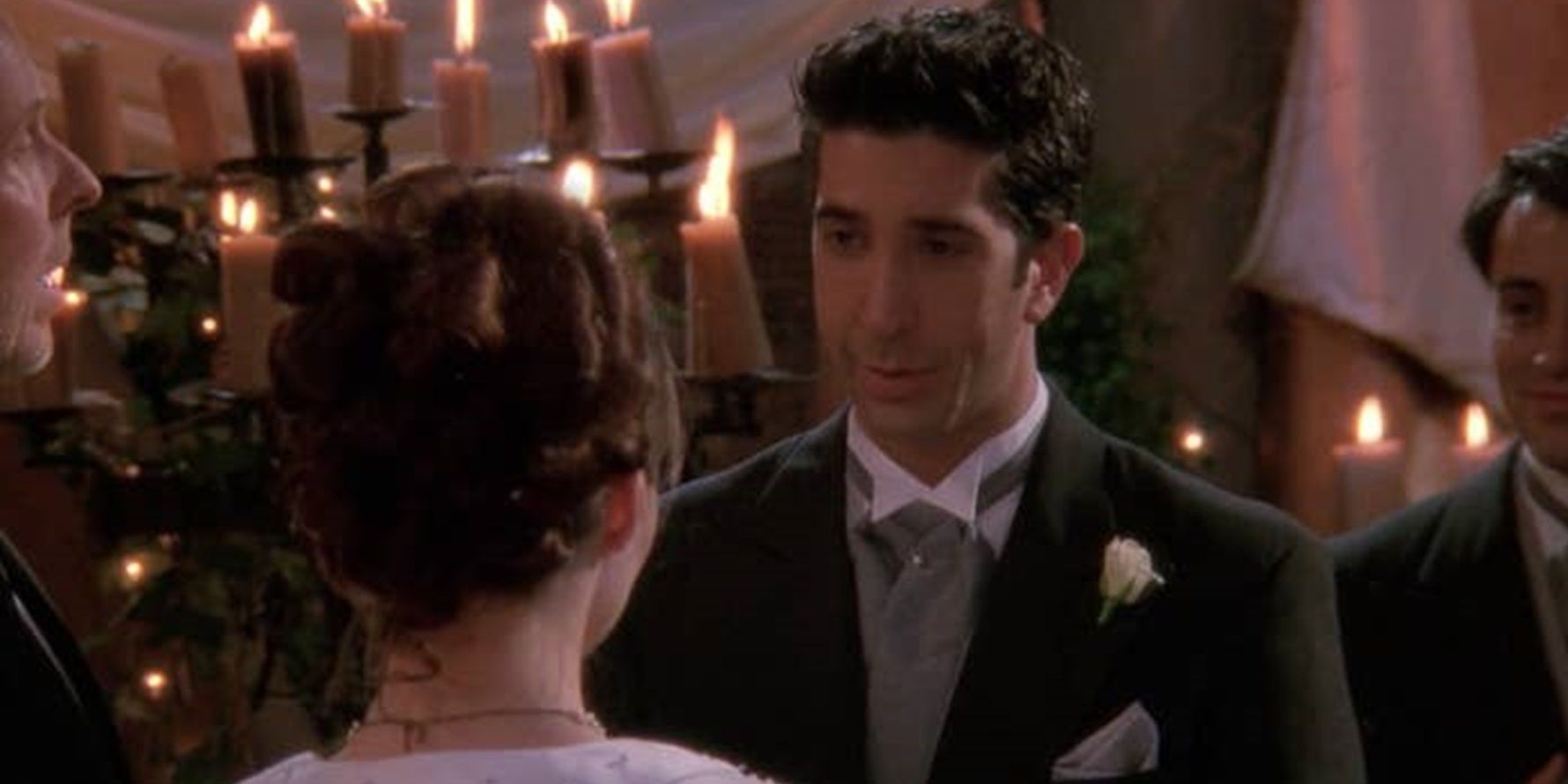 Ross and Emily's wedding in Friends