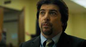 Sam Scales wears a suit in The Lincoln Lawyer season 1