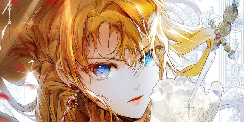 Secret Lady Isekai manhwa Rosentine on cover