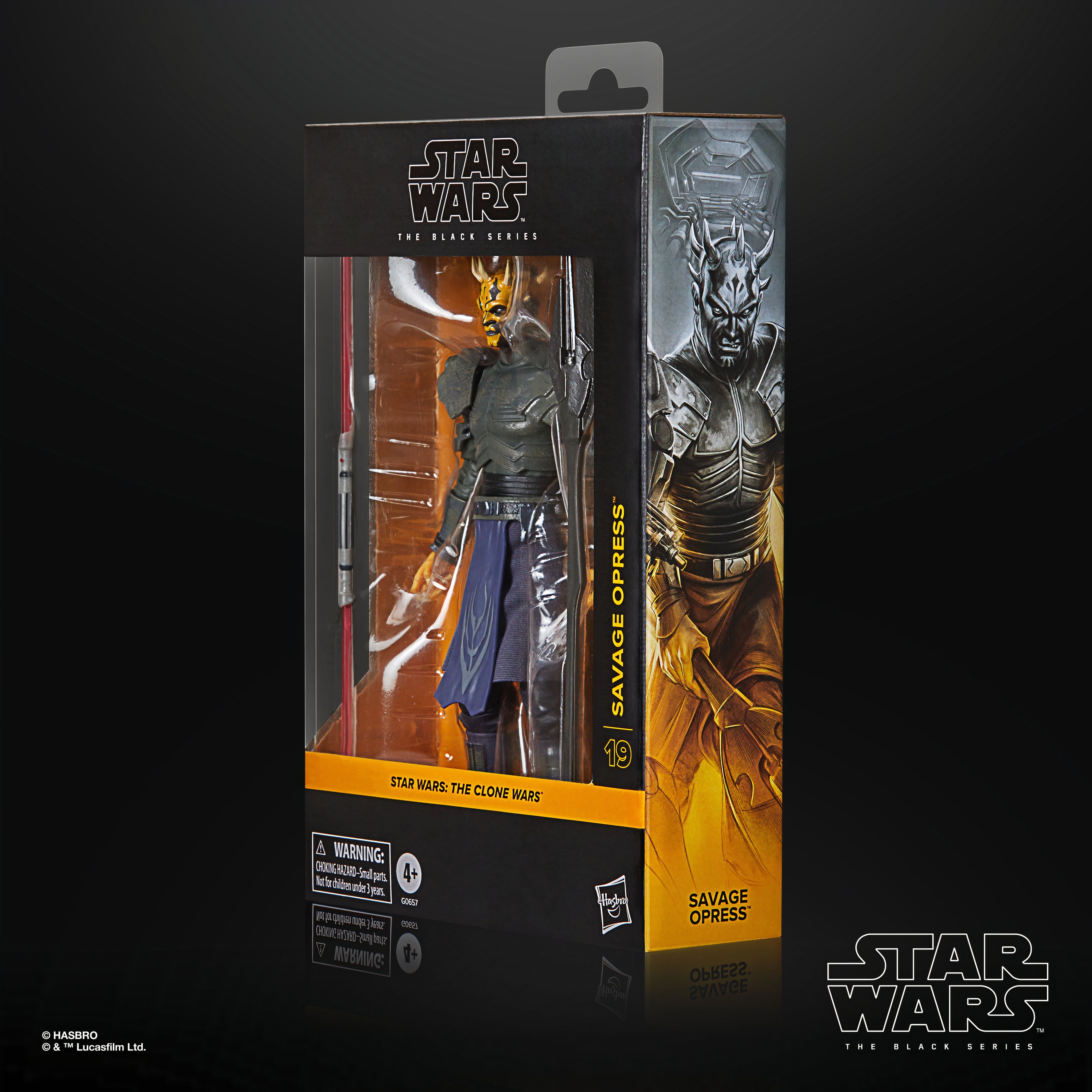 Hasbro anuncia nuevas figuras de acción de la serie Black: Shaak Ti, Luminara Unduli, Savage Opress y más