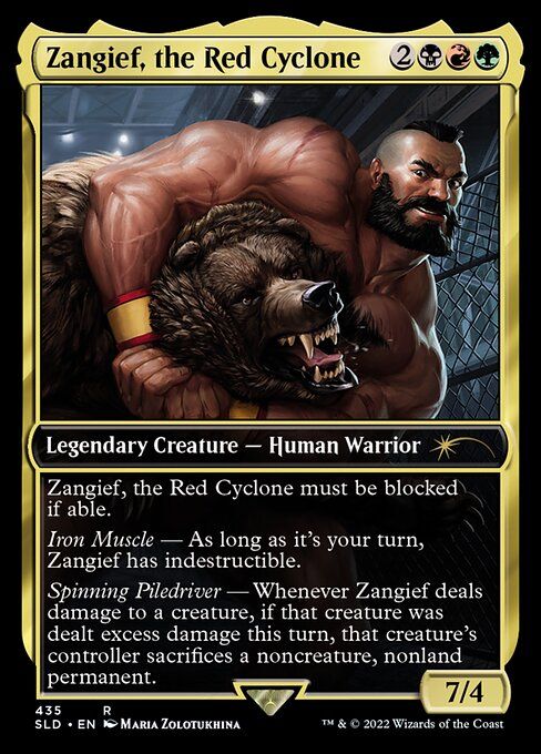 Zangief, the Red Cyclone MTG card.