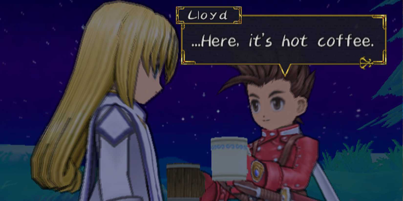 Tales of Symphonia Hot Coffee-1