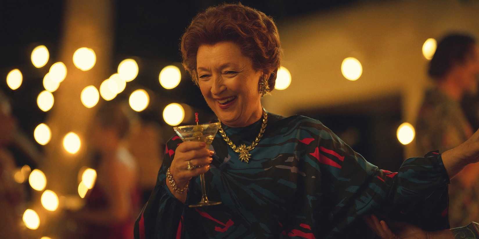 Princess Margaret, played by Lesley Manville, in Netflix's hit show, The Crown.