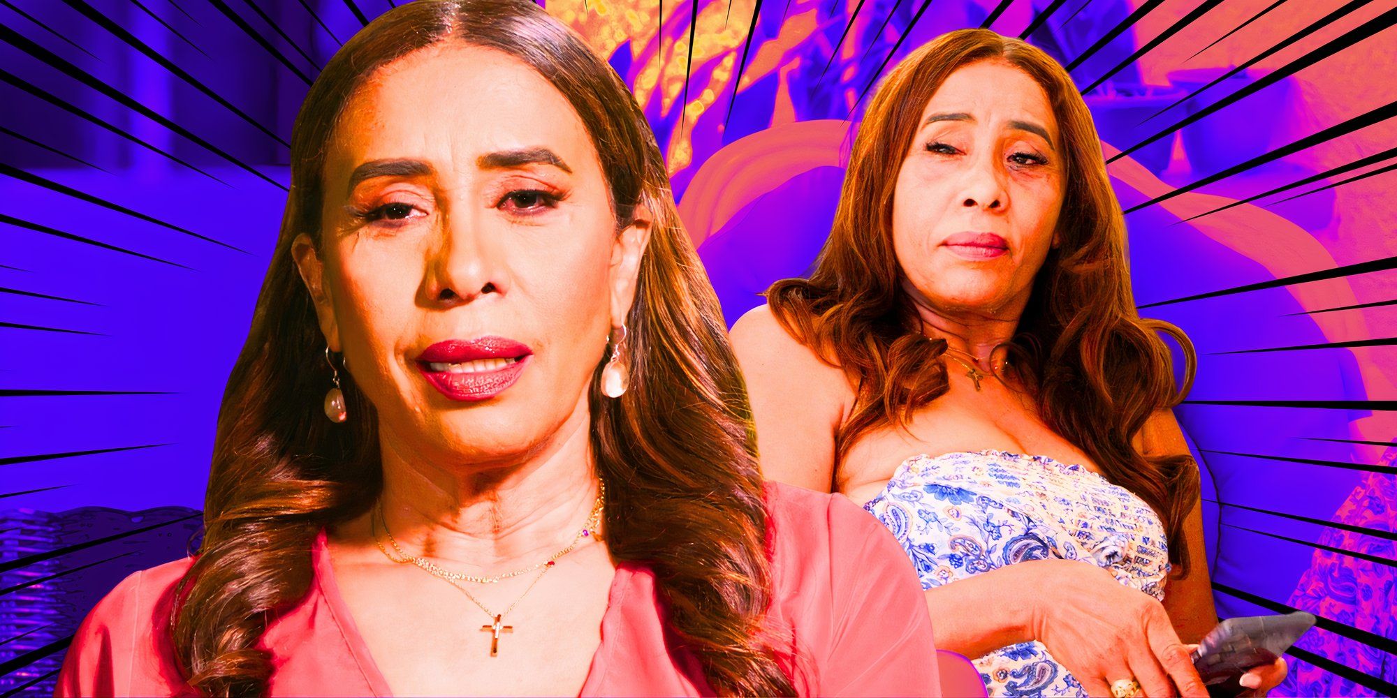 The Family Chantel Lidia Morel in pink dress talking before after weight loss