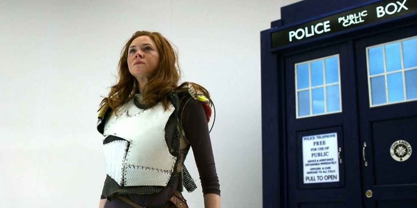 Amy Pond in Doctor Who episode The Girl Who Waited