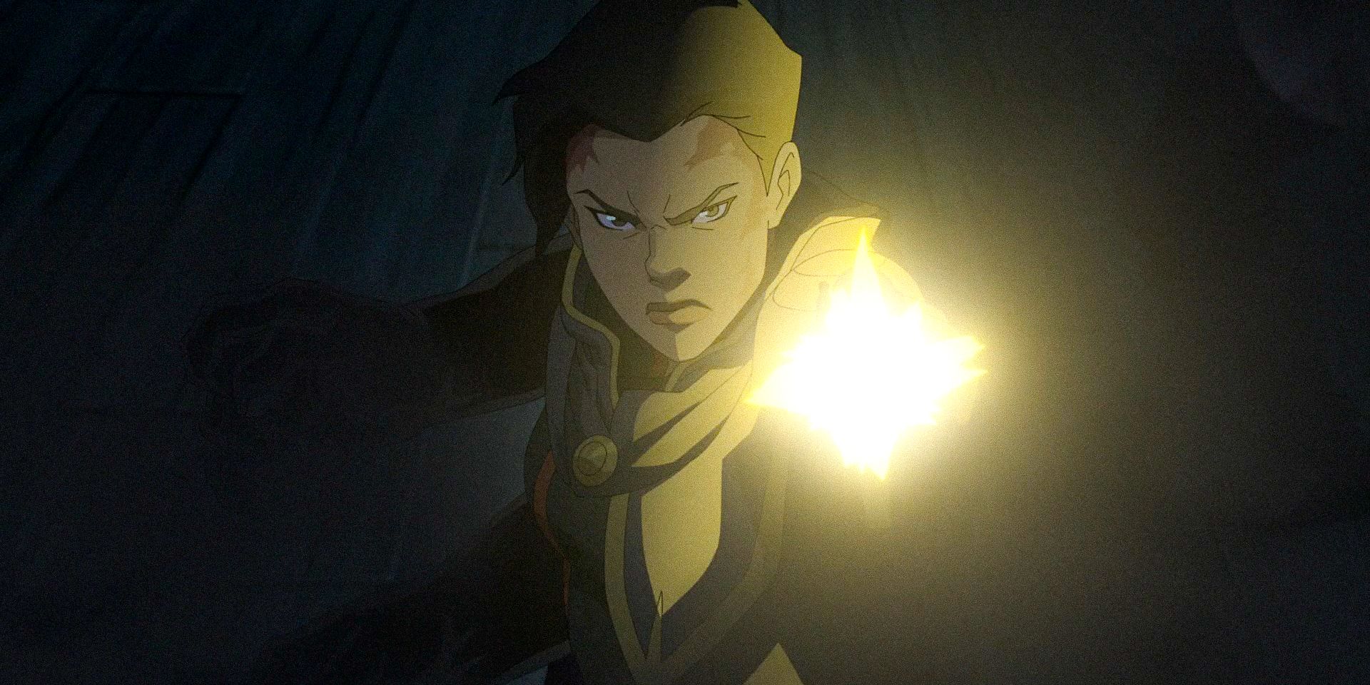 Ripley shooting at Vex in The Legend of Vox Machina - Season 3 Episode 11