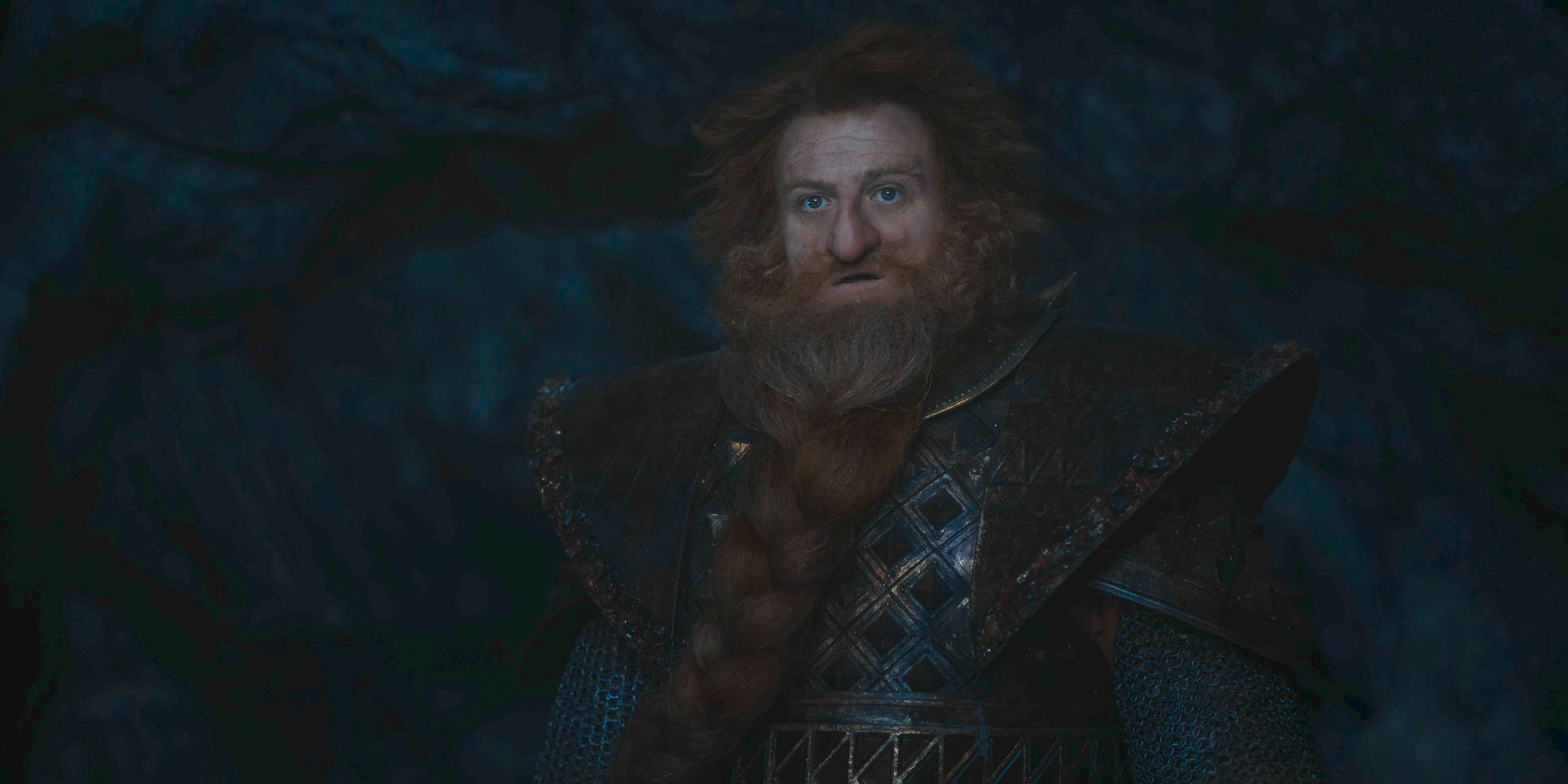 Prince Durin IV (Owain Arthur) in The Lord of the Rings: The Rings of Power Season 2 Episode 8