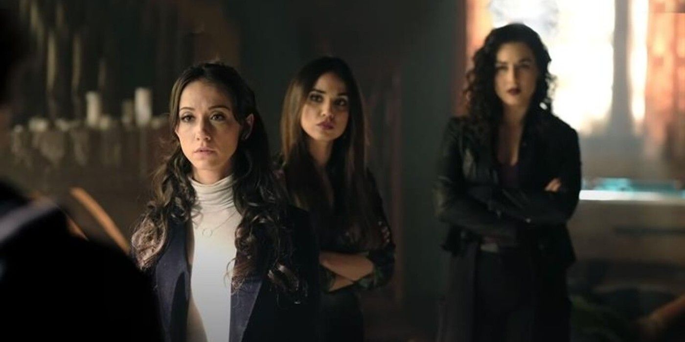 Julia, Margo, and Kady in The Magicians episode 