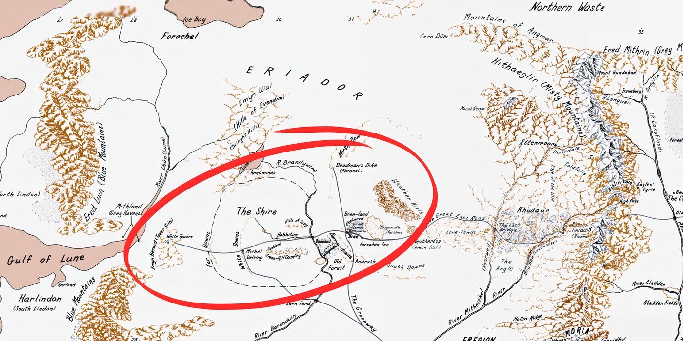 The Lord Of The Rings Map Explained: All Middle-Earth Locations