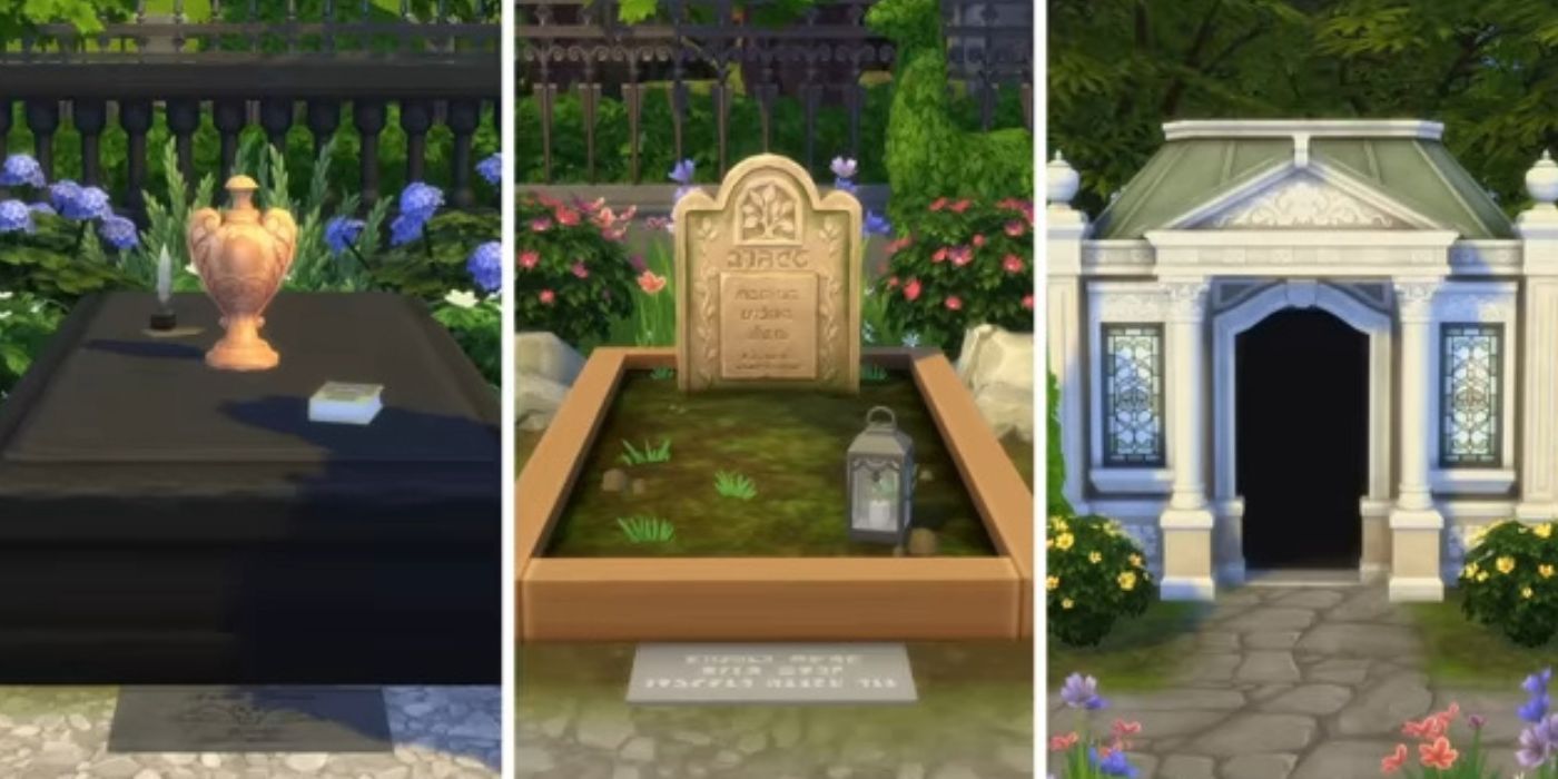 Todo lo que puede pasar en un funeral en Los Sims 4 Vida y Muerte