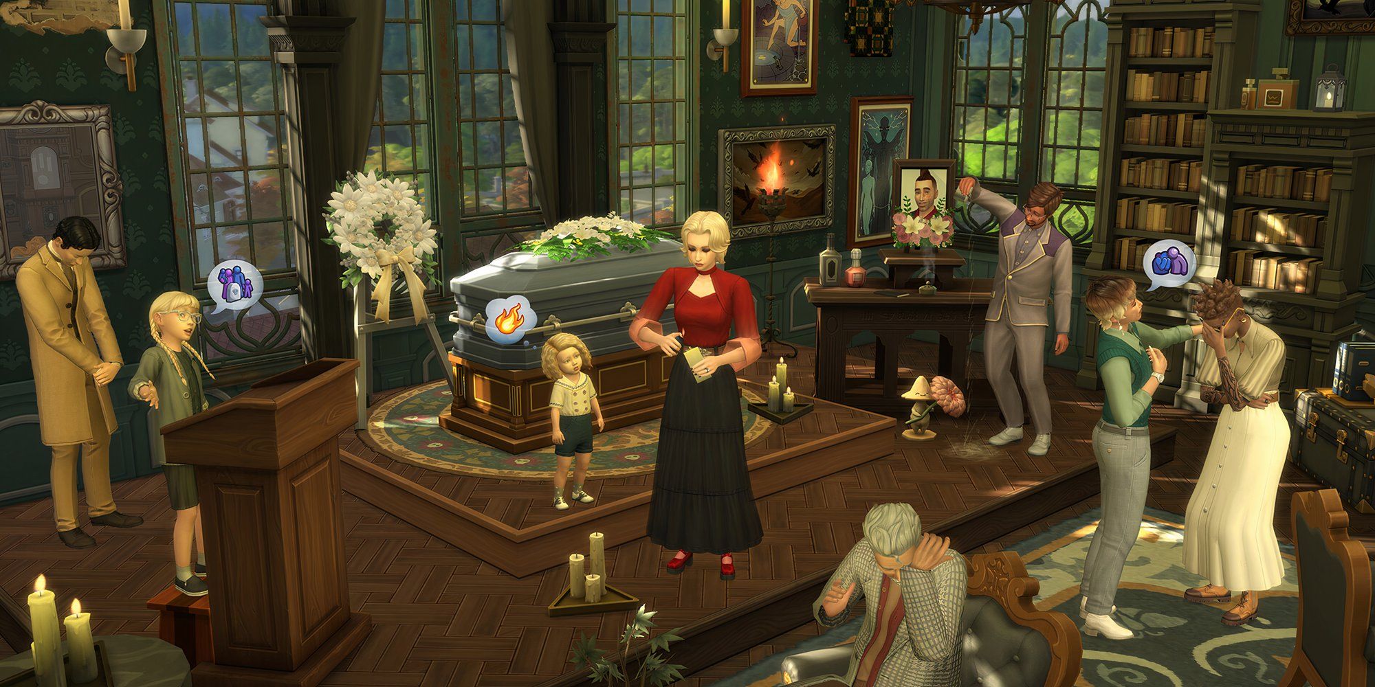 Everything That Can Happen At A Funeral In The Sims 4 Life & Death