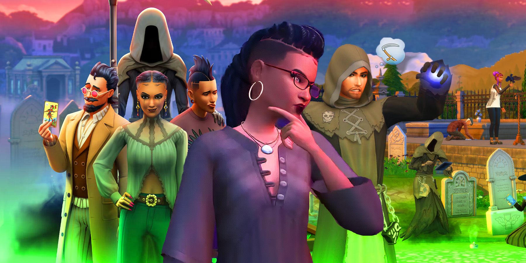 Todo lo que puede pasar en un funeral en Los Sims 4 Vida y Muerte