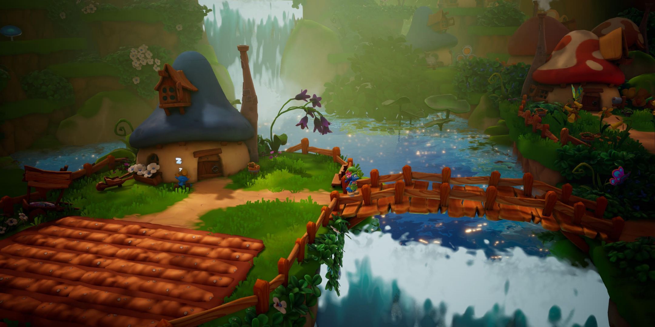 The Smurfs: Dreams Review - Dreaming Of Nostalgic Platforming