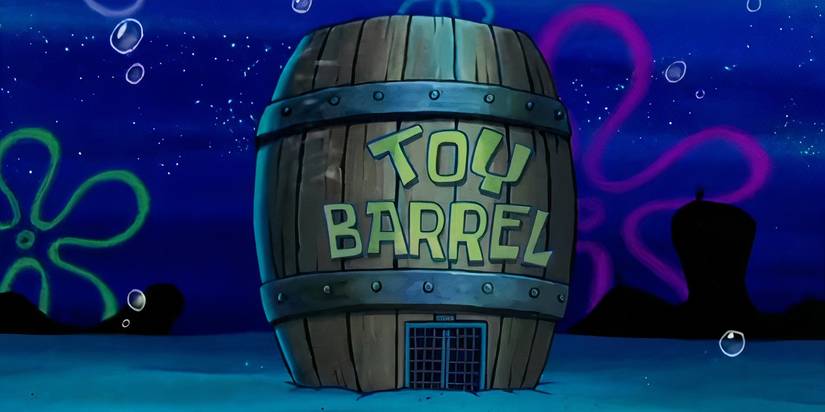 The toy store in SpongeBob SquarePants Toy Store Of Doom