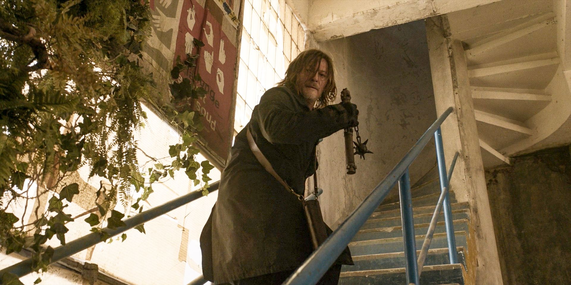 La escena de 96 segundos de Walking Dead confirma que el nuevo papel cinematográfico de Norman Reedus es perfecto