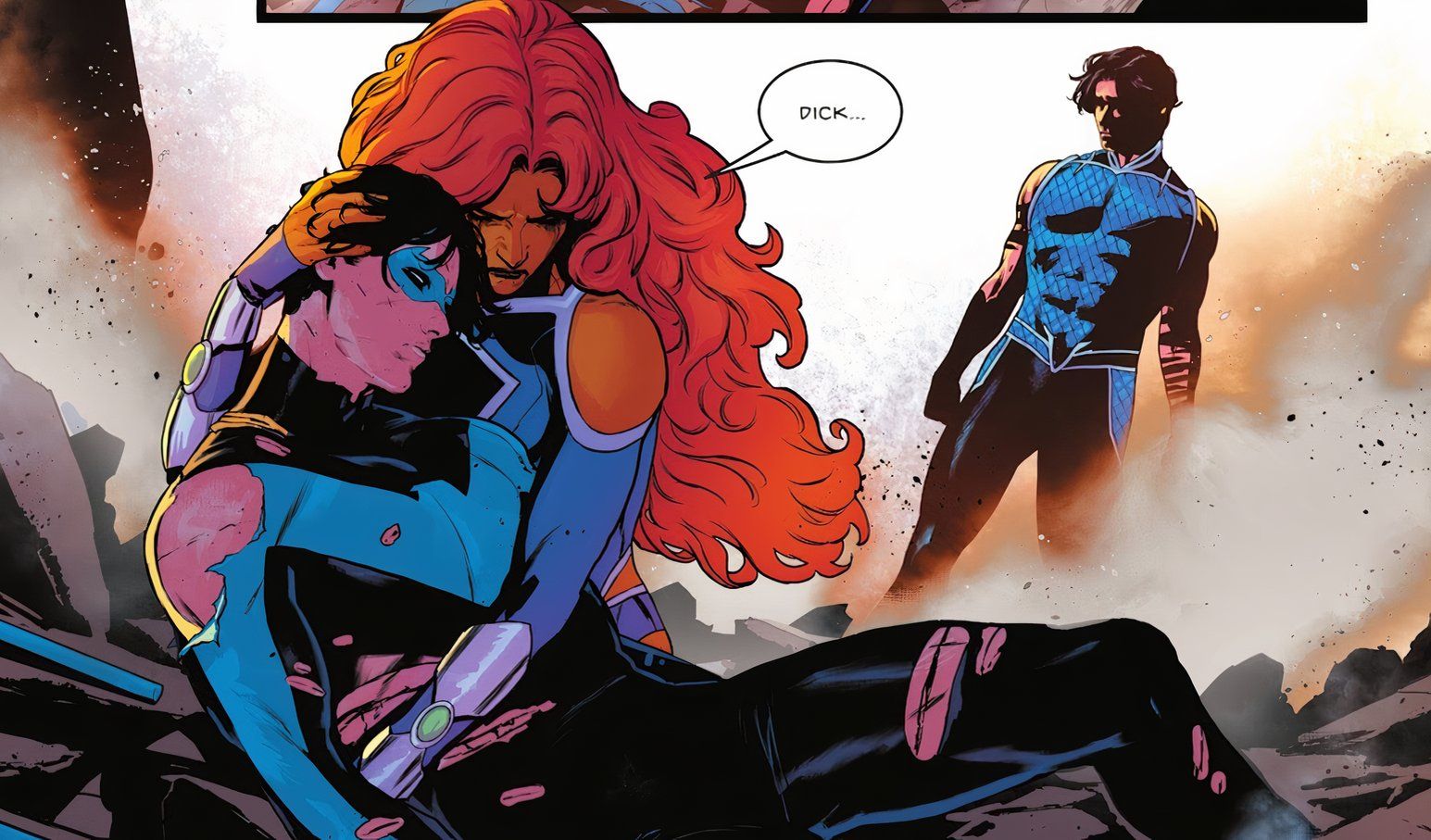 Titanes #15 Starfire y Nightwing 2