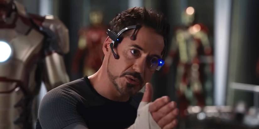 tony stark talking to pepper in iron man 3