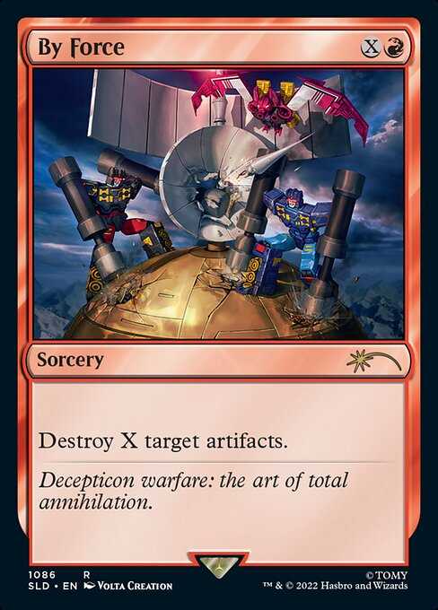 By Force MTG Card.