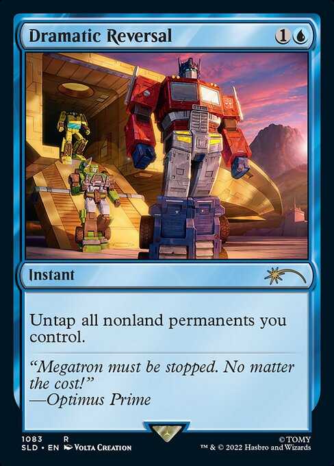 Dramatic Reversal MTG card.