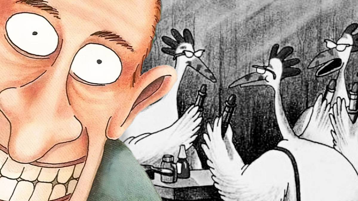 【90s 】Gary Larson / The Far Sideスウェット Vintage 90s the FAR SIDE Life on Cloud Eight Gary Larson