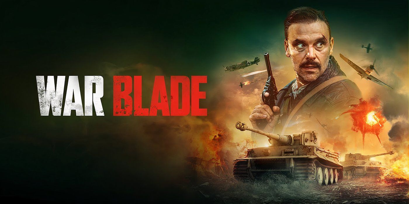 War Blade 2024 Graphic featuring Joseph Millson with War Blade text on the left