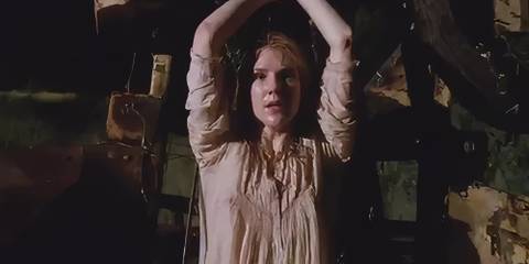 Misty getting burnt in AHS