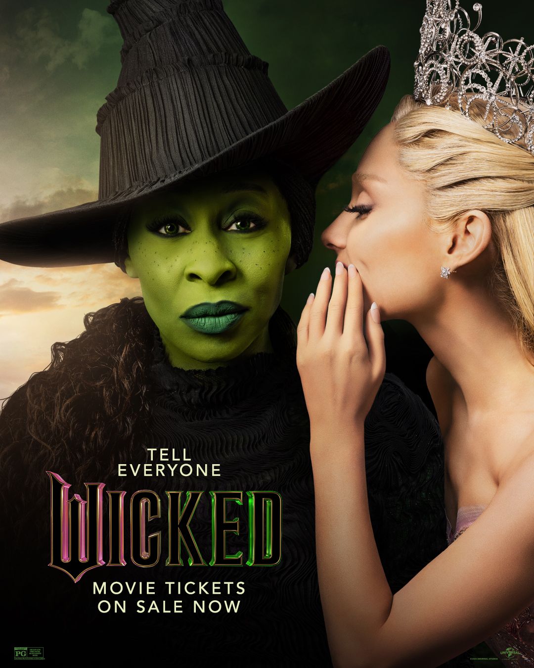 El cartel oficial de Wicked