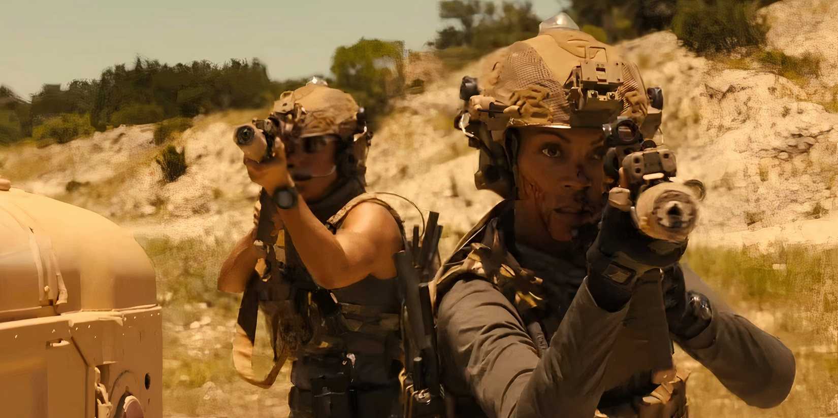 Zoe Saldana as Joe in Special Ops Lioness season 2