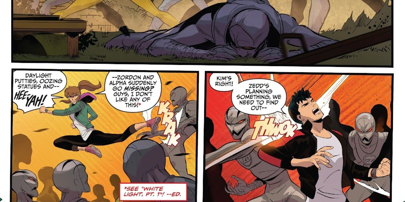 The Power Rangers Comics Give The White Ranger's Secret Origin Never ...