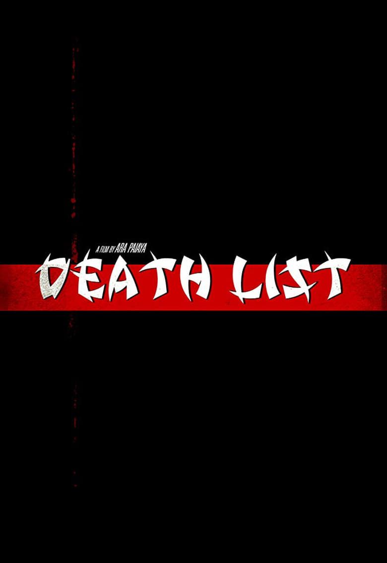 Death List Summary, Trailer, Cast, Where to Watch and More
